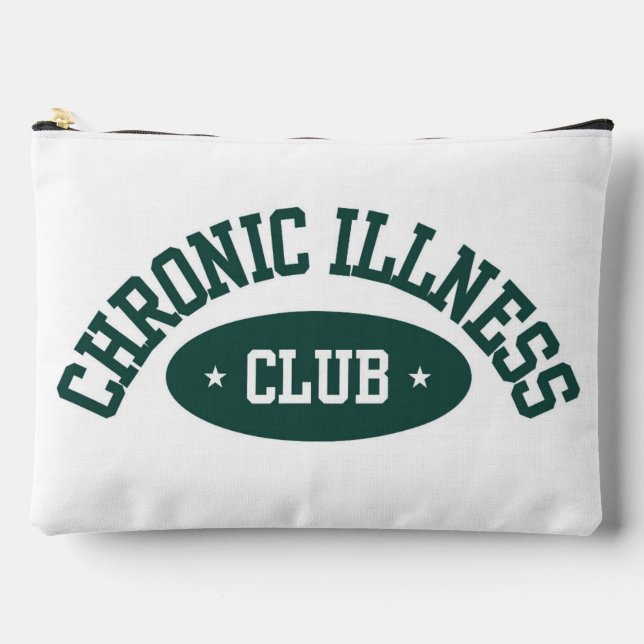 'Chronic Illness Club' Cute First Aid Pouch  Zubehörtasche (Vorderseite)