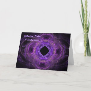 Chronic Pain Awareness Fractal Karte