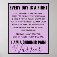 Chronic Pain Warrior (vollständig anpassbar)