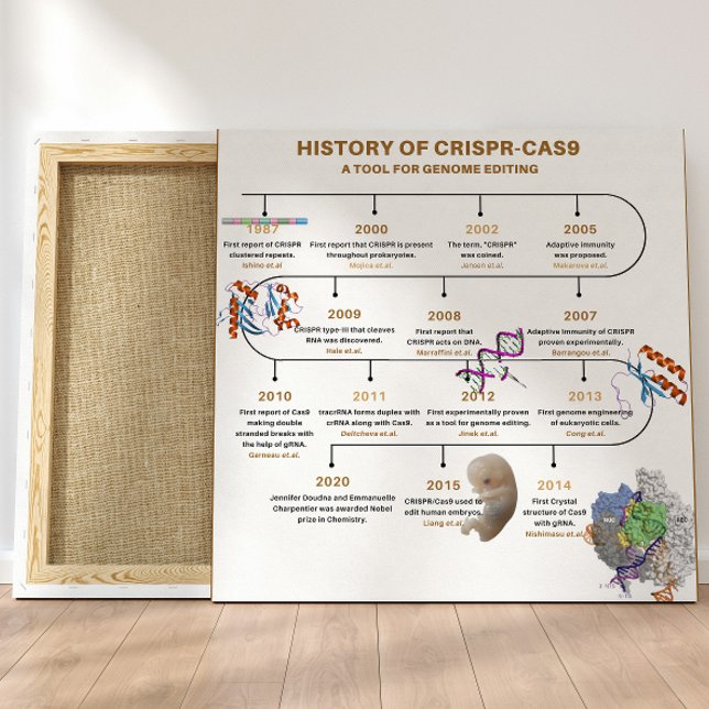 Chronik des CRISPR-Genoms Poster (Von Creator hochgeladen)