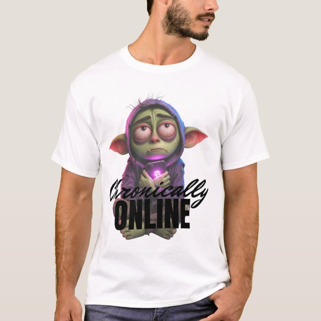 Chronisch Online T-Shirt (Vorderseite)