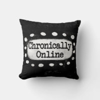 Chronisch online Throw Kissen