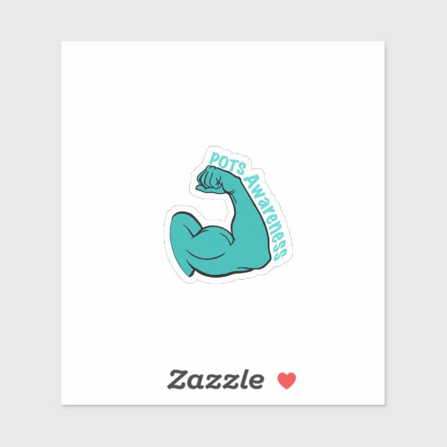 Chronische Krankheitsaufklärung und Support-Aufkle Aufkleber (Blatt)