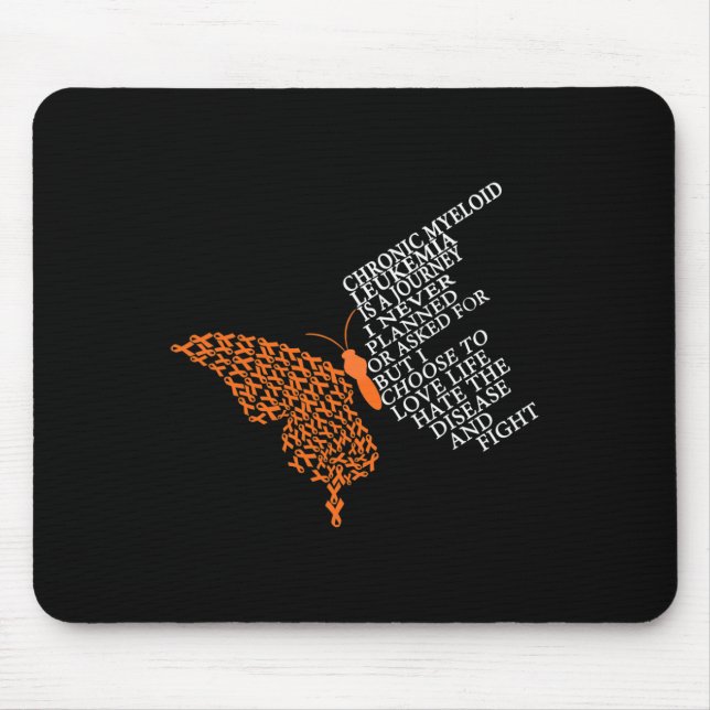 Chronische myeloische Leukämie Warrior Mousepad (Vorne)