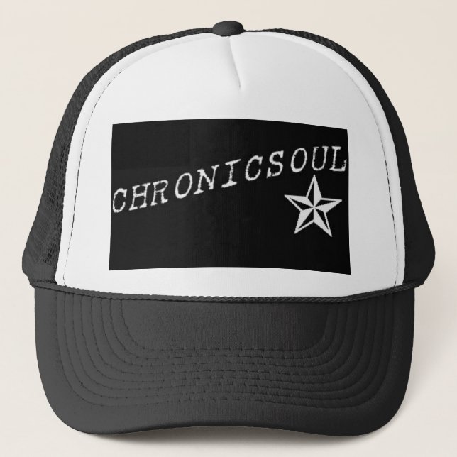 Chronischer Soul-Hut Truckerkappe (Vorderseite)