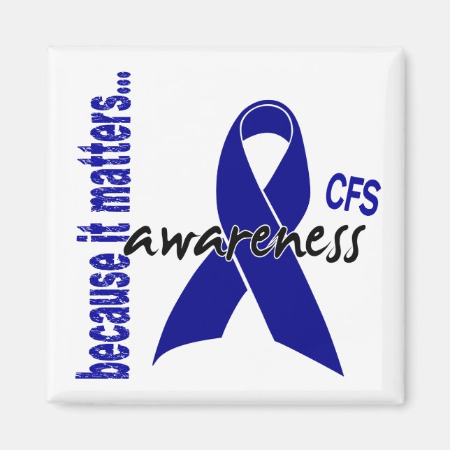 Chronisches Fatigue Syndrome Awareness Magnet (Vorne)