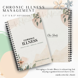 Chronisches Krankheits-Gesundheitslogbuch/Medizini Notizbuch