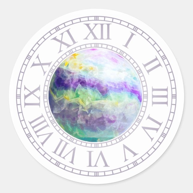 Chrono Mistica Sticker - Flourit (W) (Vorderseite)