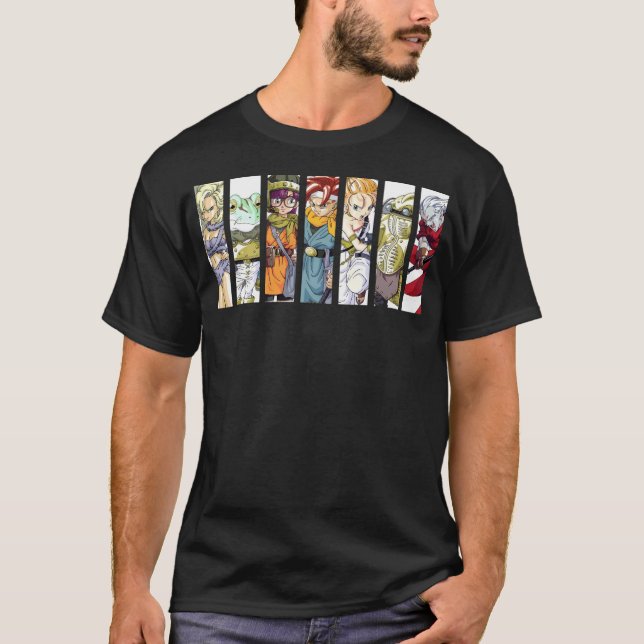 Chrono Trigger Main Characters T-Shirt (Vorderseite)