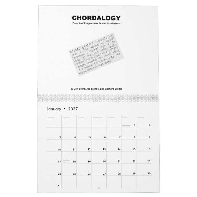 Chronologie 2014 Kalender (Jan 2027)