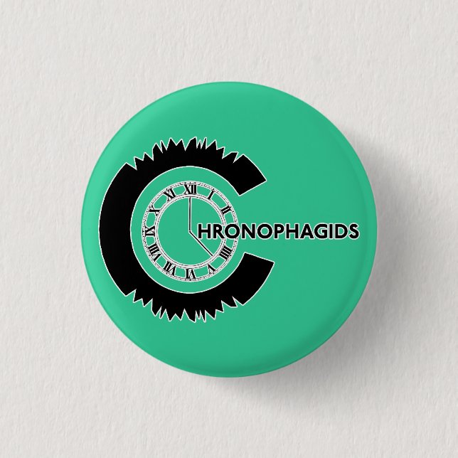 Chronophagids Button (Vorderseite)