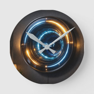 ChronoPortal Infinity Runde Wanduhr