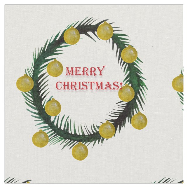 Chrsitmas Custom Fabric Stoff (Nahaufnahme)