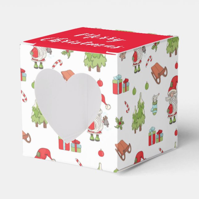 Chrsitmas Geschenkbox Geschenkschachtel (Vorderseite)