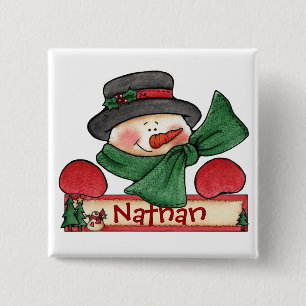 Chrtimstas Strumpf-Aufkleberknopf Button