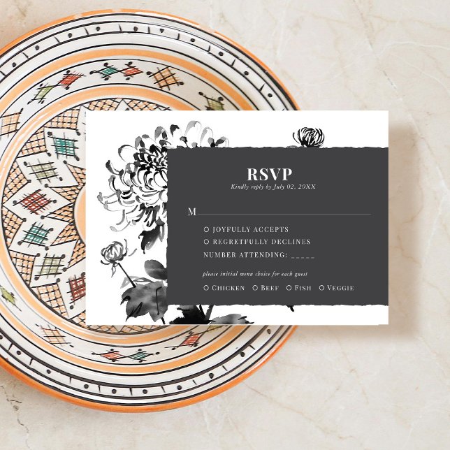 Chrysanthema Art UAWG Response Card RSVP Karte (Von Creator hochgeladen)