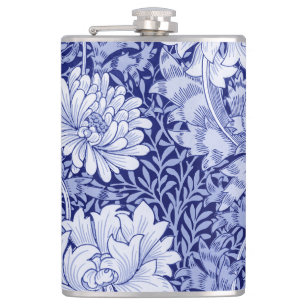 Chrysantheme Blau, William Morris Flachmann