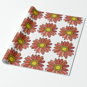 Chrysantheme Blüten Floral Chrysantheme Geschenkpapier