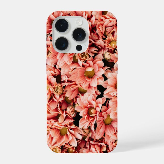 Chrysantheme iPhone Hülle (Rückseite)