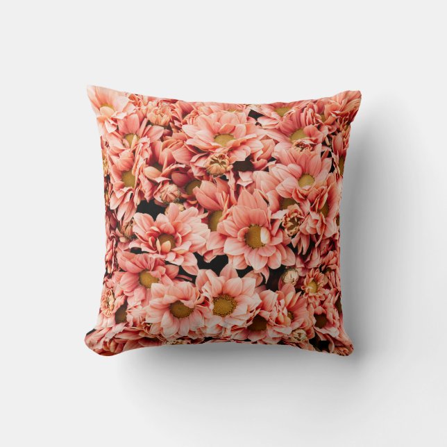 Chrysantheme Kissen (Vorderseite)