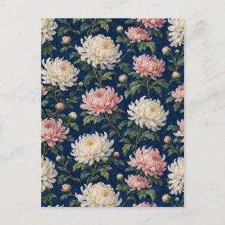 Chrysantheme Postkarte