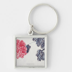 Chrysantheme Schlüsselanhänger