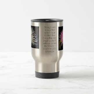 Chrysantheme-Tasse Ralph Waldo Emerson Reisebecher