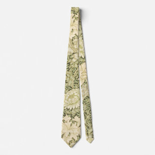 Chrysantheme von William Morris, Vintage Kunst Krawatte