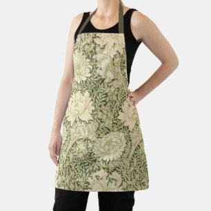 Chrysantheme von William Morris, Vintage Kunst Schürze