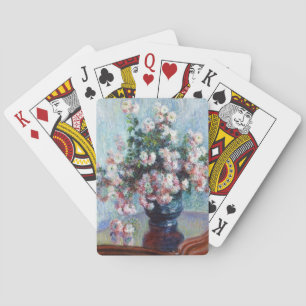 Chrysanthemen, 1882 Claude Monet Spielkarten
