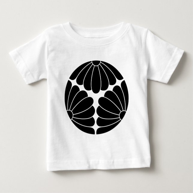 Chrysanthemen Baby T-shirt (Vorderseite)