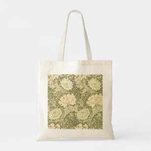 Chrysanthemen-Blumenmuster (von William Morris) Tragetasche