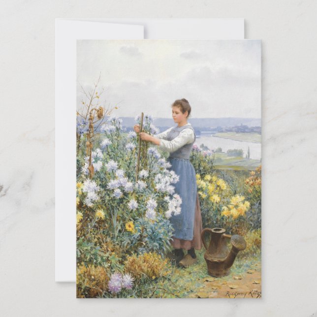 Chrysanthemen | Daniel Ridgway Knight (Vorderseite)