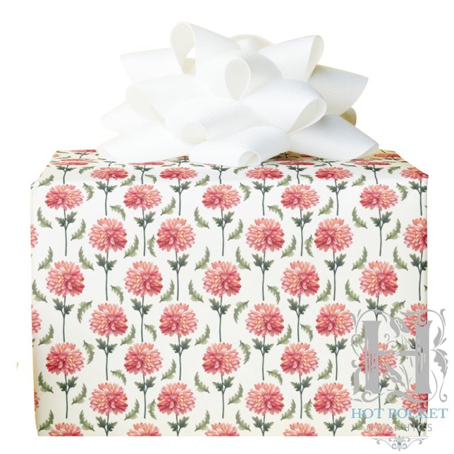 Chrysanthemen-Einwickelpapier Geschenkpapier (Von Creator hochgeladen)
