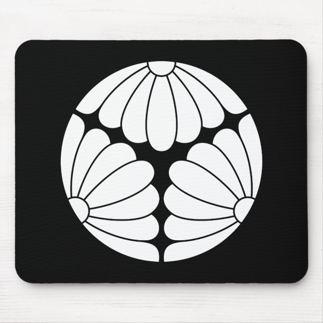 Chrysanthemen Mousepad (Vorne)