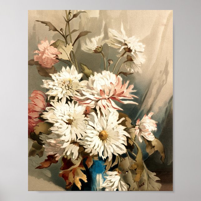 Chrysanthemen Nr. 5 Poster (Vorne)