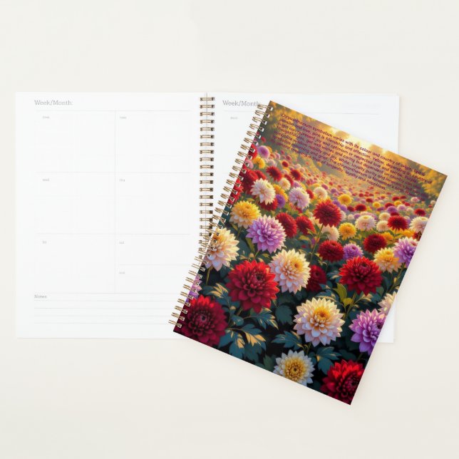 Chrysanthemen-Symbolik-Kalender Planer (Anzeige)