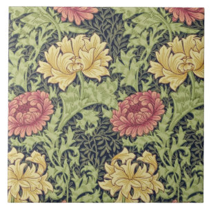 Chrysanthemen Tapete 1877 William Morris Fliese