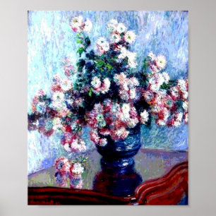 Chrysanthemen von Claude Monet Poster