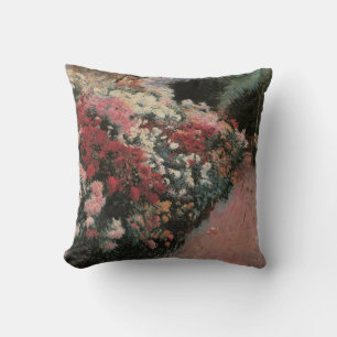 Chrysanthemen von Dennis Bunker Miller, Fine Art Kissen