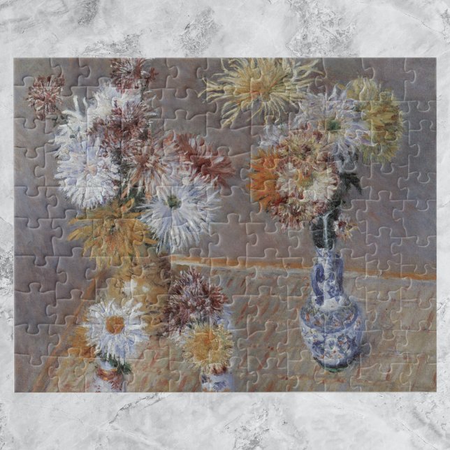 Chrysanthemen von Gustave Caillebotte Puzzle (Von Creator hochgeladen)