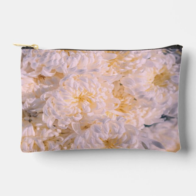 Chrysanthemenblüte Zubehörtasche (Vorderseite)
