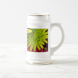 Chrysanthemum-Blume Bierglas