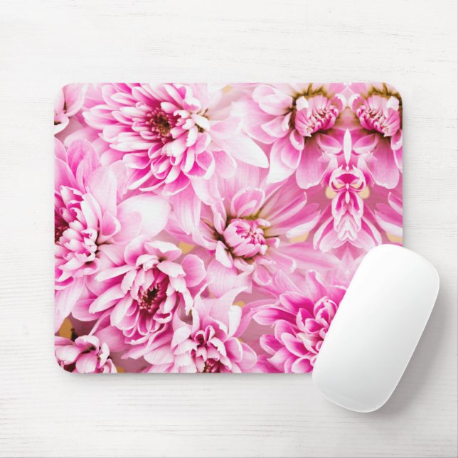 Chrysanthemum-Blume Mousepad (Mit Mouse)