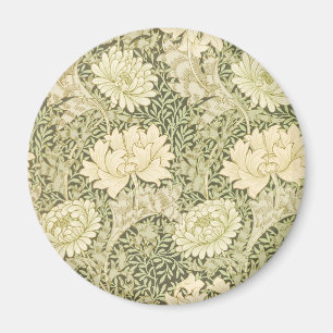 Chrysanthemum Blume Pattern (von William Morris) Magnet