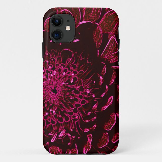 Chrysanthemum Case-Mate iPhone Hülle (Rückseite)