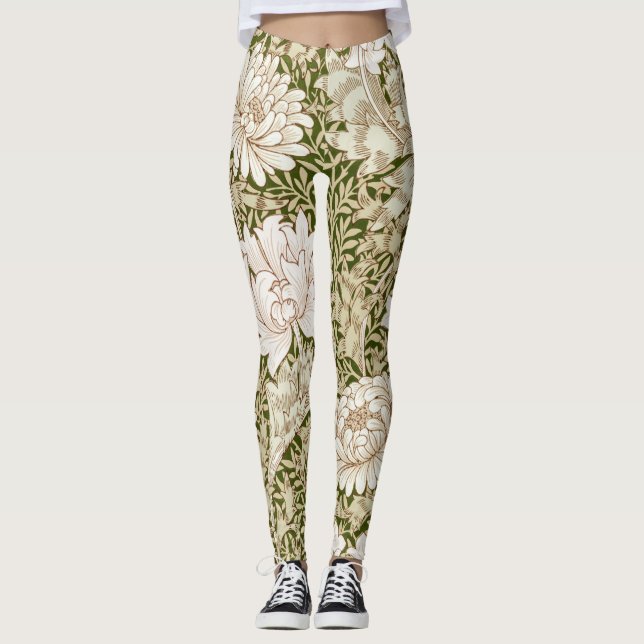 Chrysanthemum Gold, William Morris Leggings (Vorderseite)