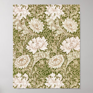 Chrysanthemum Gold, William Morris Poster