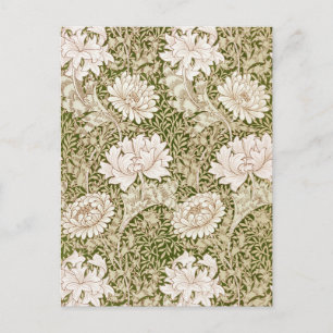 Chrysanthemum Gold, William Morris Postkarte