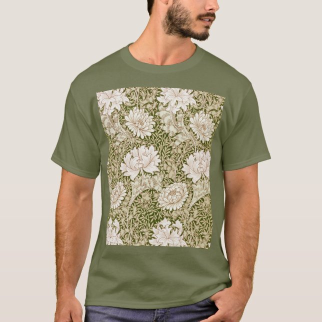 Chrysanthemum Gold, William Morris T-Shirt (Vorderseite)